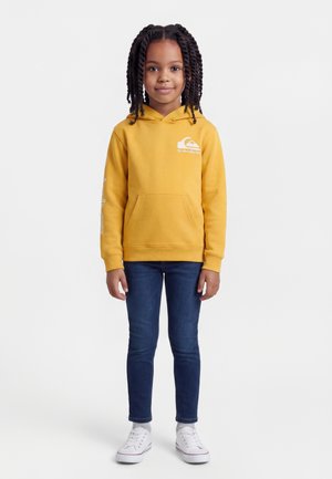 OMNI LOGO HOODIE YOUTH UNISEX - Sweat à capuche - mineral yellow