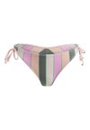 VISTA STRIPE - TIE SIDE - Bikini pezzo sotto - green