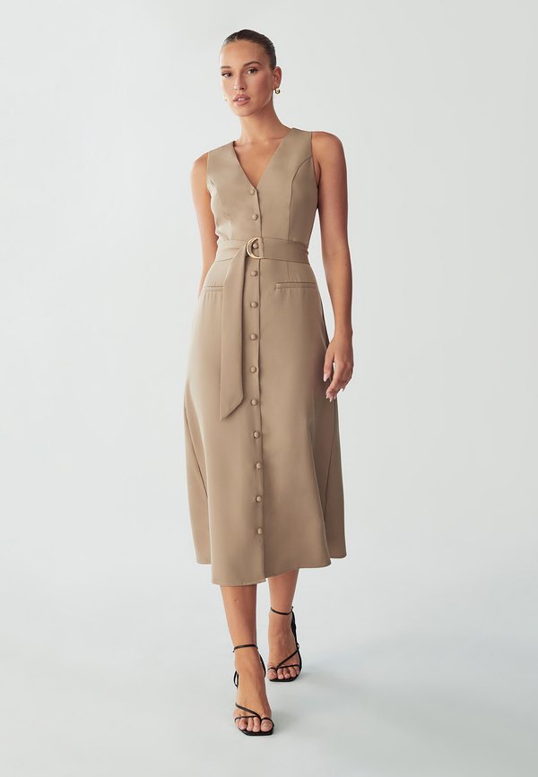 NEAPOLITAN DRESS - Freizeitkleid - taupe