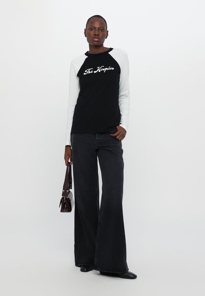 The Kooples Long sleeved top - black