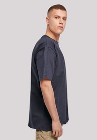 F4NT4STIC DARTS BOARD DARTSCHEIBE - Print T-shirt - navy