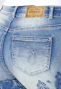 Koroshi Short en jean - azul cl   light blue