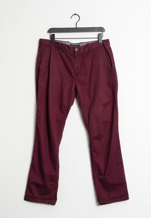 Straight leg jeans - red