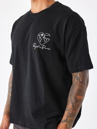 Project X Paris MOTIF COEURMONDE - T-shirt print - noir