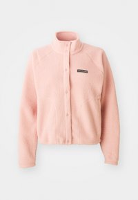Columbia JASPER RIDGE PEBBLED FLEECE SNAP - Fleecejas - safari/kaki Columbia JASPER RIDGE PEBBLED FLEECE SNAP - Fleecejas - safari/kaki