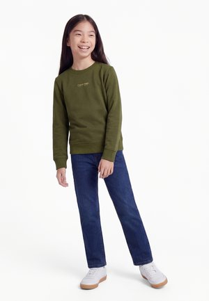 Calvin Klein Jeans MINIMAL LOGO UNISEX - Ikdienas džemperis - rich cypress