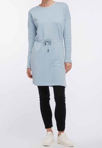 DreiMaster Vestido informal - mottled light blue