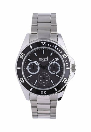 MINIMALISTIC - Chronograph - silver silver/black