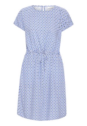 b.young, BYMMJOELLA ONECK - Robe de jour - medieval blue medallion