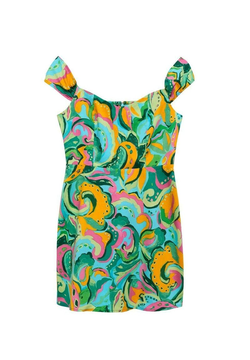 Mango Jurk groen