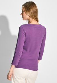 Cecil UNIFARBE - Langarmshirt - lila