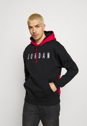 JUMPMAN AIR - Bluza - black/gym red