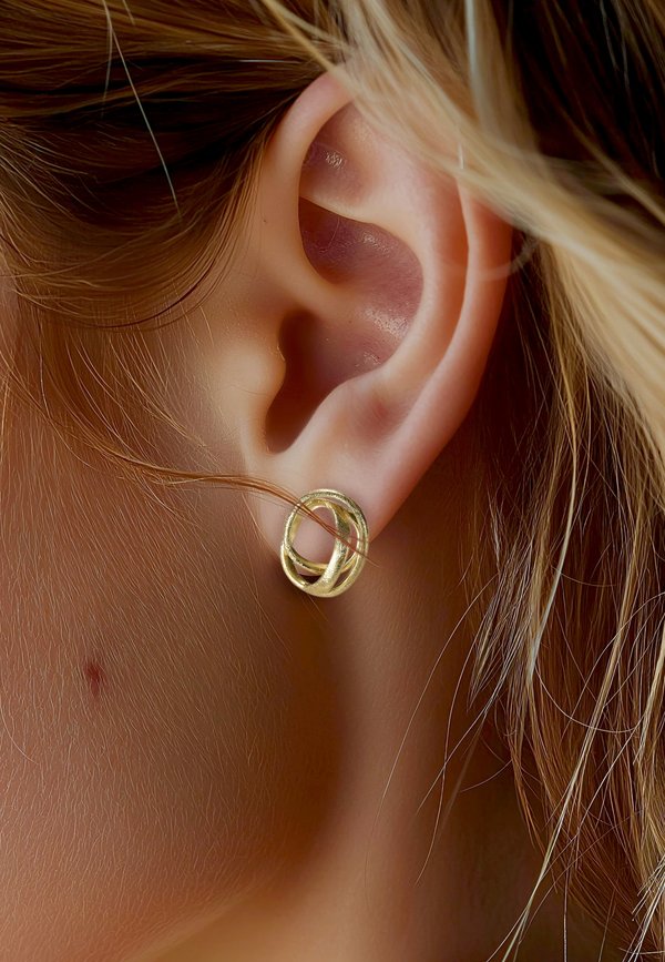 GEOMETRISCHES DESIGN VERSCHLUNGENE    SKULPTURAL MODERN - Ohrringe