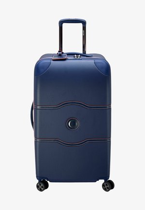 Wheeled suitcase - blue