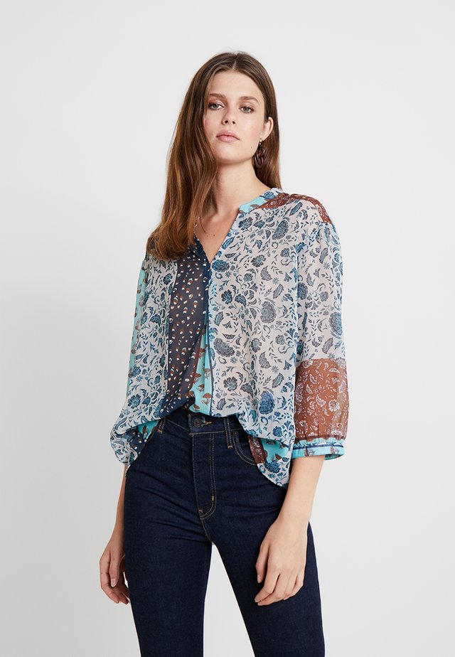 SAMA - Camicetta - dark denim