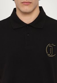Just Cavalli EMBROIDERY - Polo krekls - black