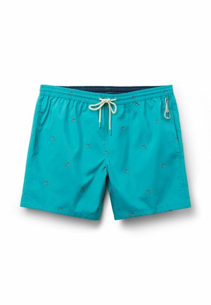 IUMAN Intimissimi, REVERSIBLE WITH DOLPHIN PRINT - Badeshorts - green