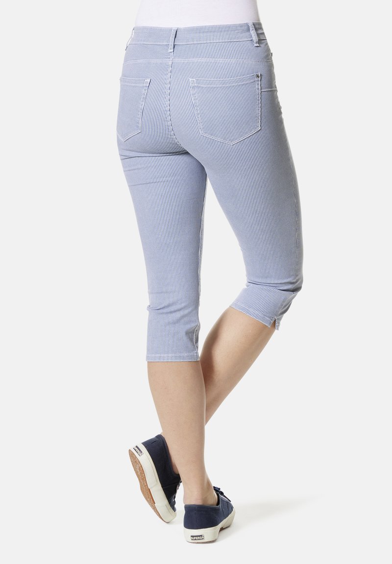 Damen Kleider | Stooker Women COCO STRIPE SKINNY FIT Jeans Shorts blue stripe/blau - MV94487 Damen Kleider | Stooker Women COCO STRIPE SKINNY FIT Jeans Shorts blue stripe/blau - MV94487
