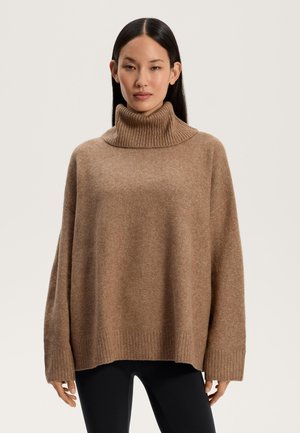 POLO NECK - Vesta - brown