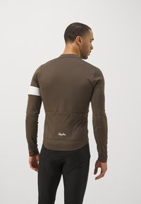 Rapha MENS CORE THERMAL LONG SLEEVE - Μπλούζα ποδηλασίας - deep coffee/white