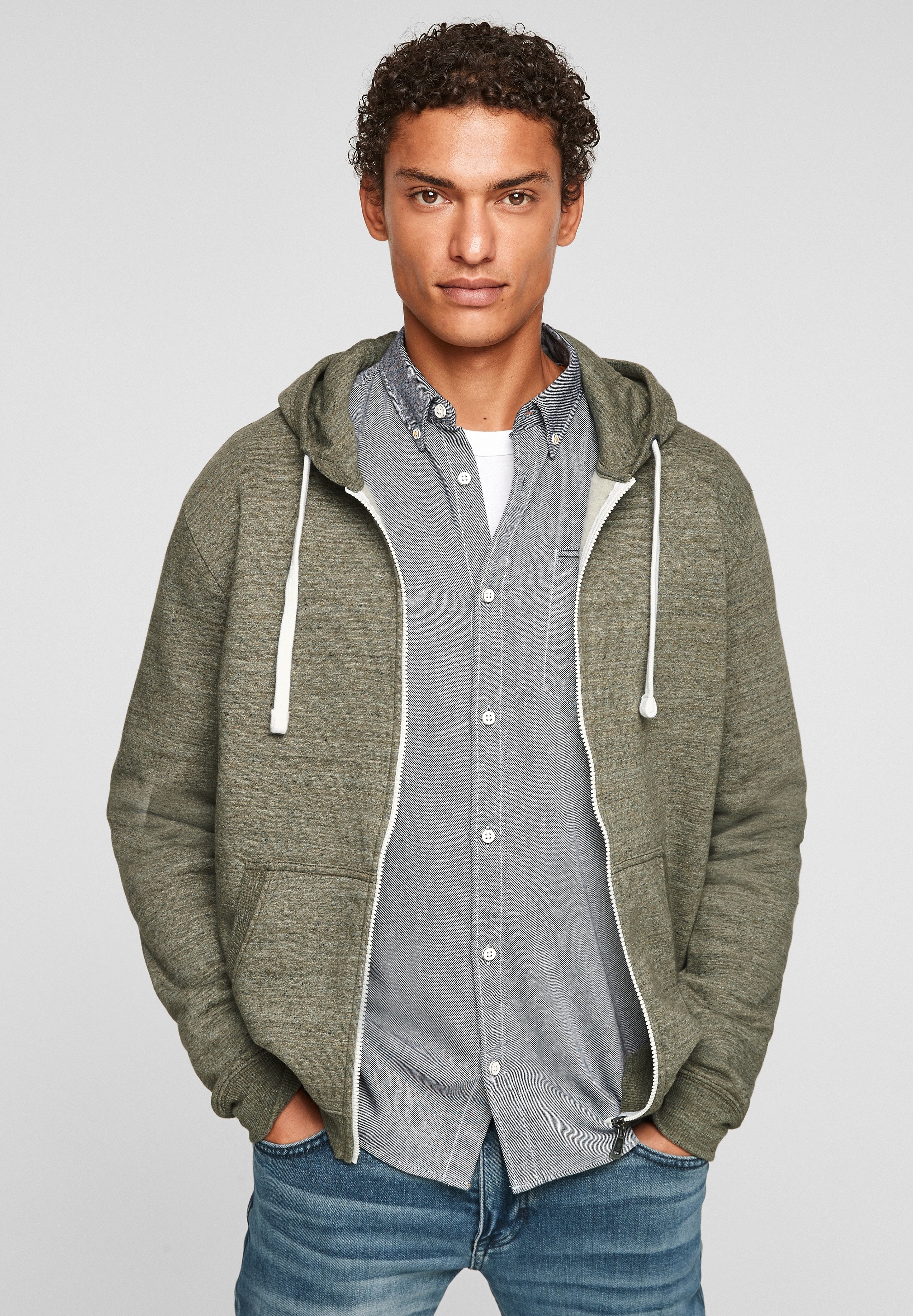Homme Sweat à capuche zippé Homme Sweat à capuche zippé