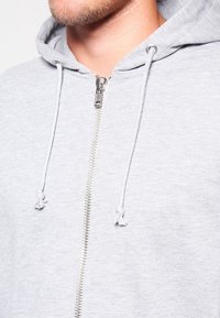YOURTURN Sudadera con cremallera - mottled grey