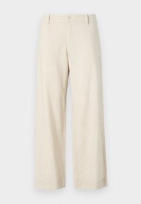 Hollister Livvy Low-Rise Wide-Leg Pants - Stoffhose - flax