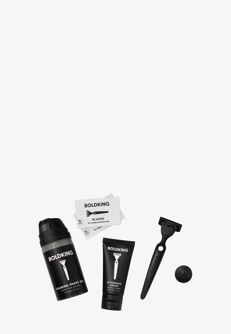 Boldking START PACK XL EXTRA SENSITIVE - Shaving set - black