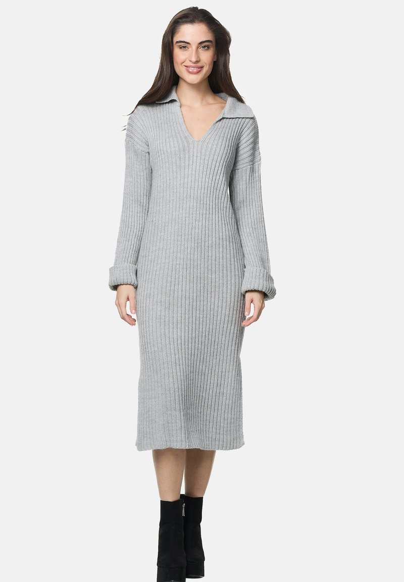 Elara Abito in maglia - grau