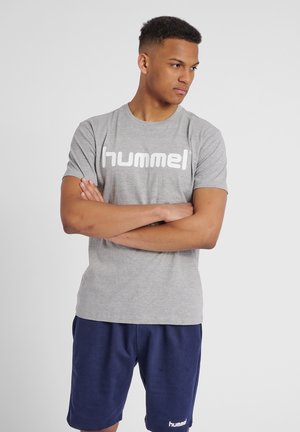 HMLGO - Print T-shirt - grey