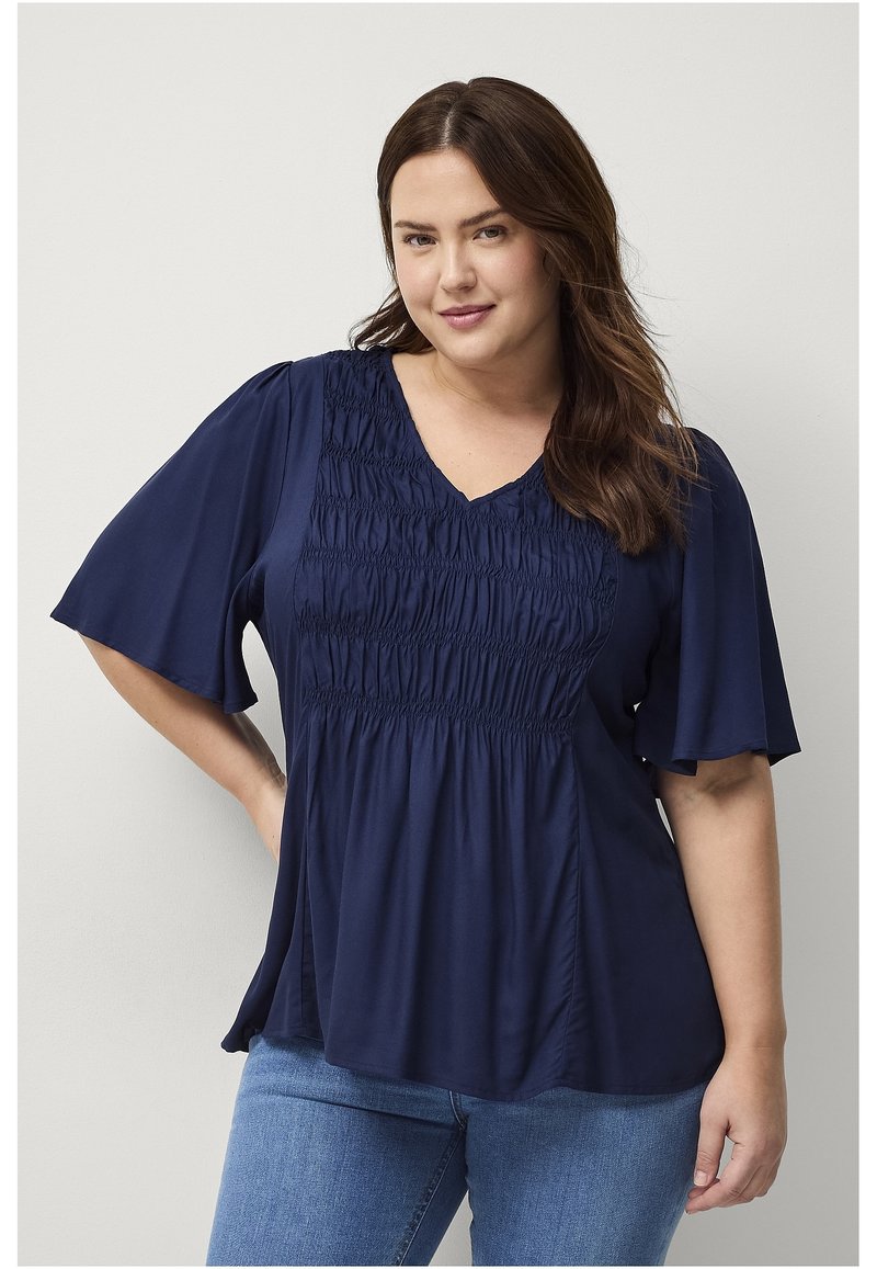 Ellos Plus collection Bluse - dunkelblau