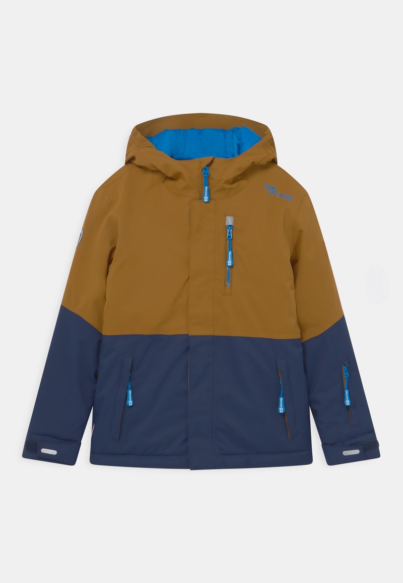 TROLLKIDS HALLINGDAL  - Skijacke - bronze/navy