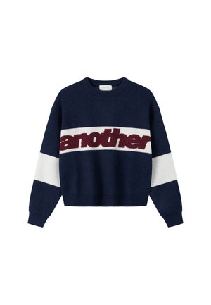 Another Cotton Lab, ANOTHER KNIT SWEATER - Jumper - navy blue