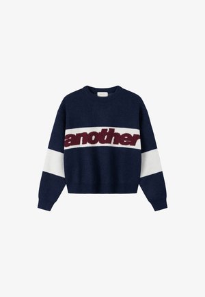 Another Cotton Lab, ANOTHER KNIT SWEATER - Jumper - navy blue