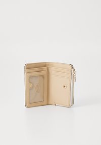 Guess ZARELA ZIP CARD CASE - Rahakott - off white