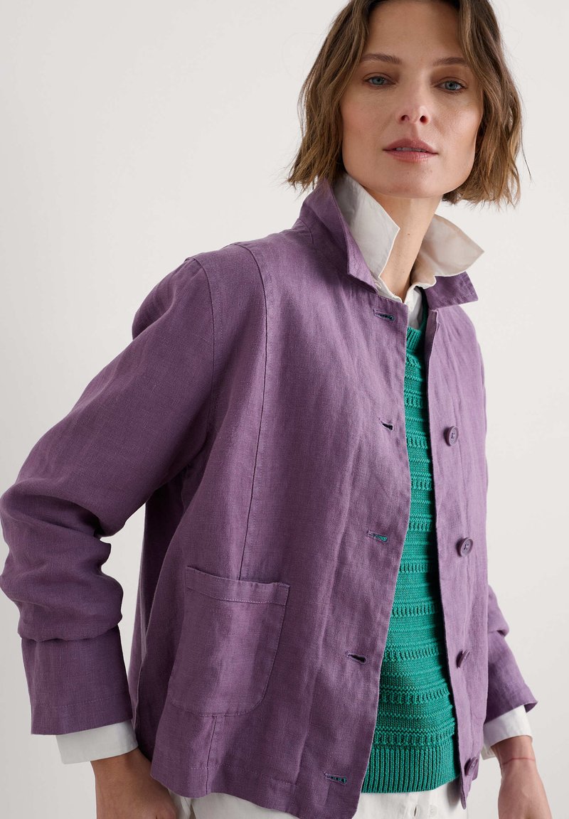 Seasalt Cornwall - ARAME - Summer jacket - light damson light damson, Enlarge