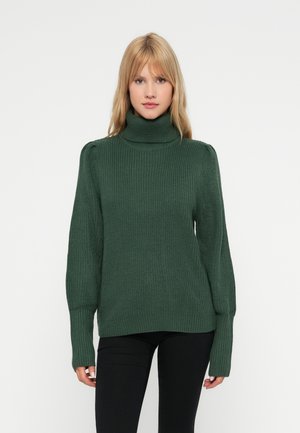 VILA VILOU ROLLNECK - Pullover - pineneedle