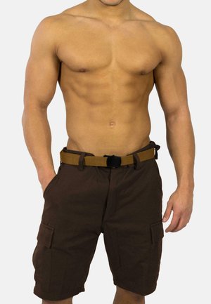 KURZE SOMMER CARGO BERMUDA - Outdoor Shorts - braun