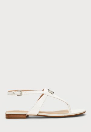 EVERLEY NAPPA LEATHER SANDAL - Infradito - soft white