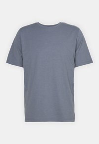 MELANGE TEE NECK NOOS - Camiseta básica - flint stone detail:melange