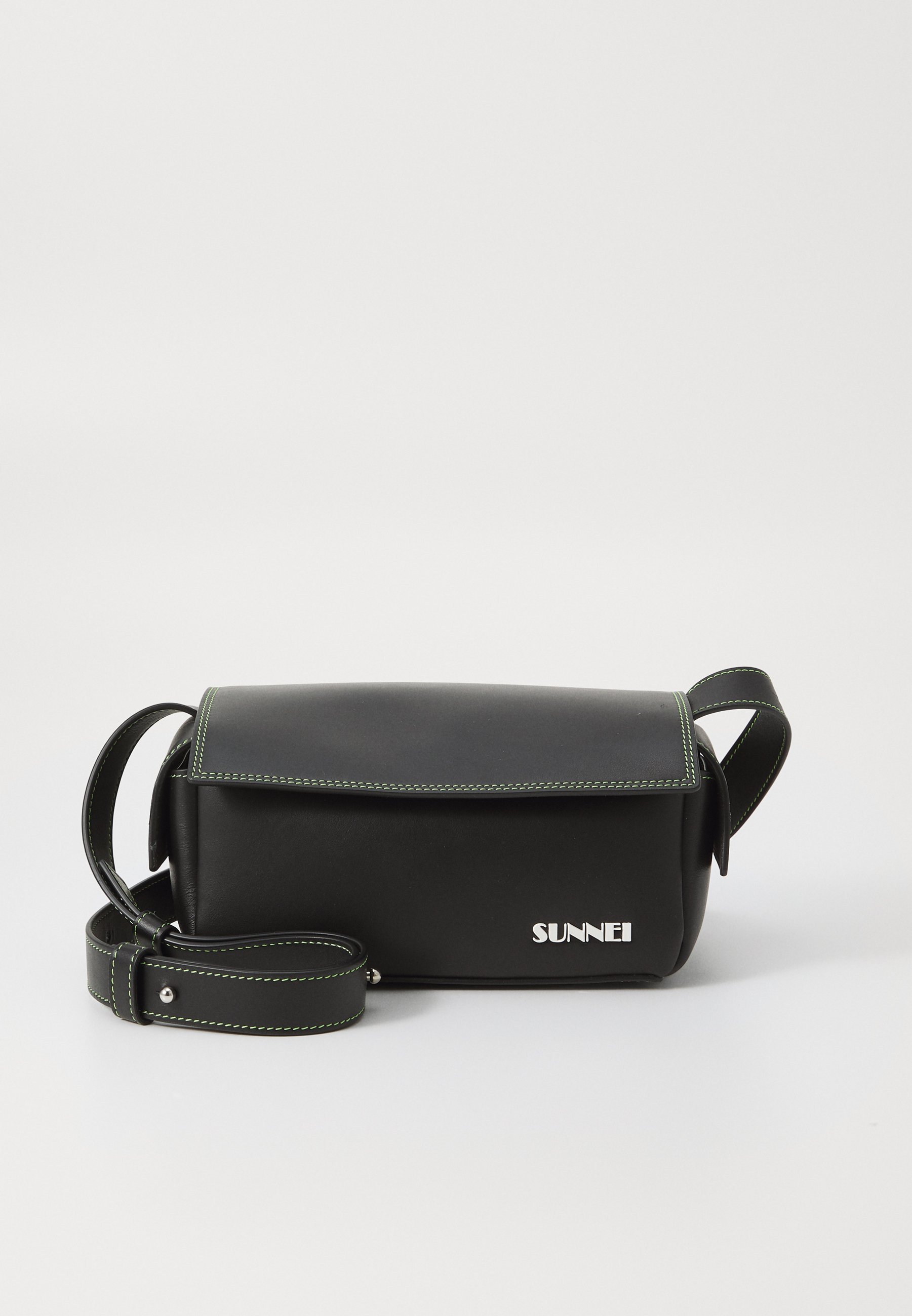 Sunnei LABAULETTO SMALL UNISEX - Cross body bag - black - Zalando