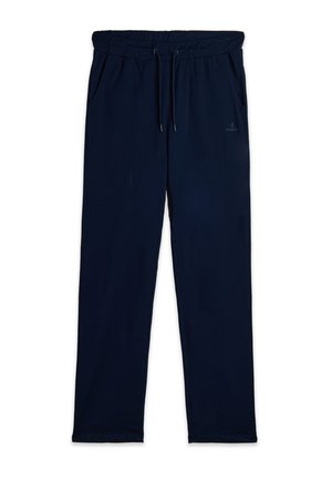 ELASTICIZZATI CON FONDO DRITTO - Pantaloni sportivi - dress blue
