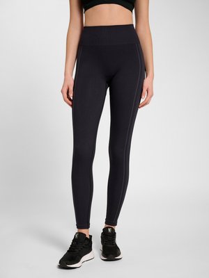 Hummel, HMLYOGA SEAMLESS HW TIGHTS - Leggings - black