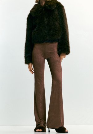 PULL&BEAR, Pantalon classique - brown