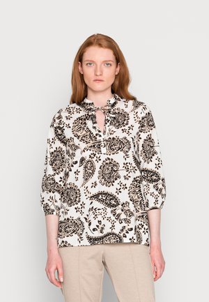 BLOUSE SLEEVE - Camicetta - white/black