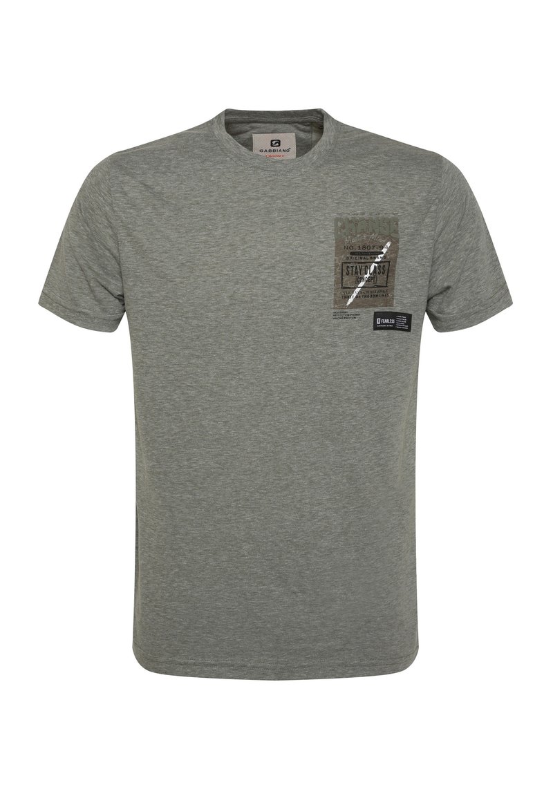 Gabbiano ROUND NECK - Apdrukāts T-krekls - green