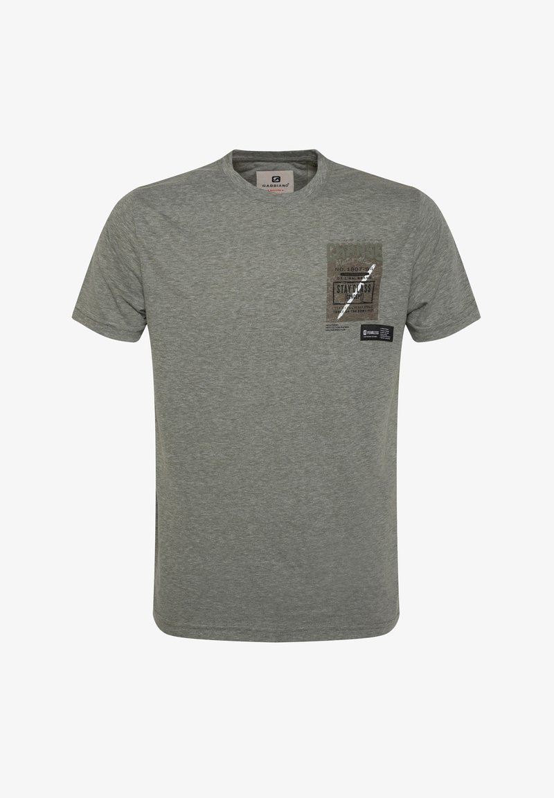 Gabbiano ROUND NECK - Apdrukāts T-krekls - green