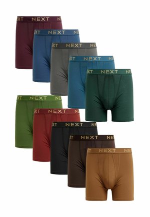 LONGER A-FRONTS 10 PACK - Uske bokserice - rich purple green orange colour
