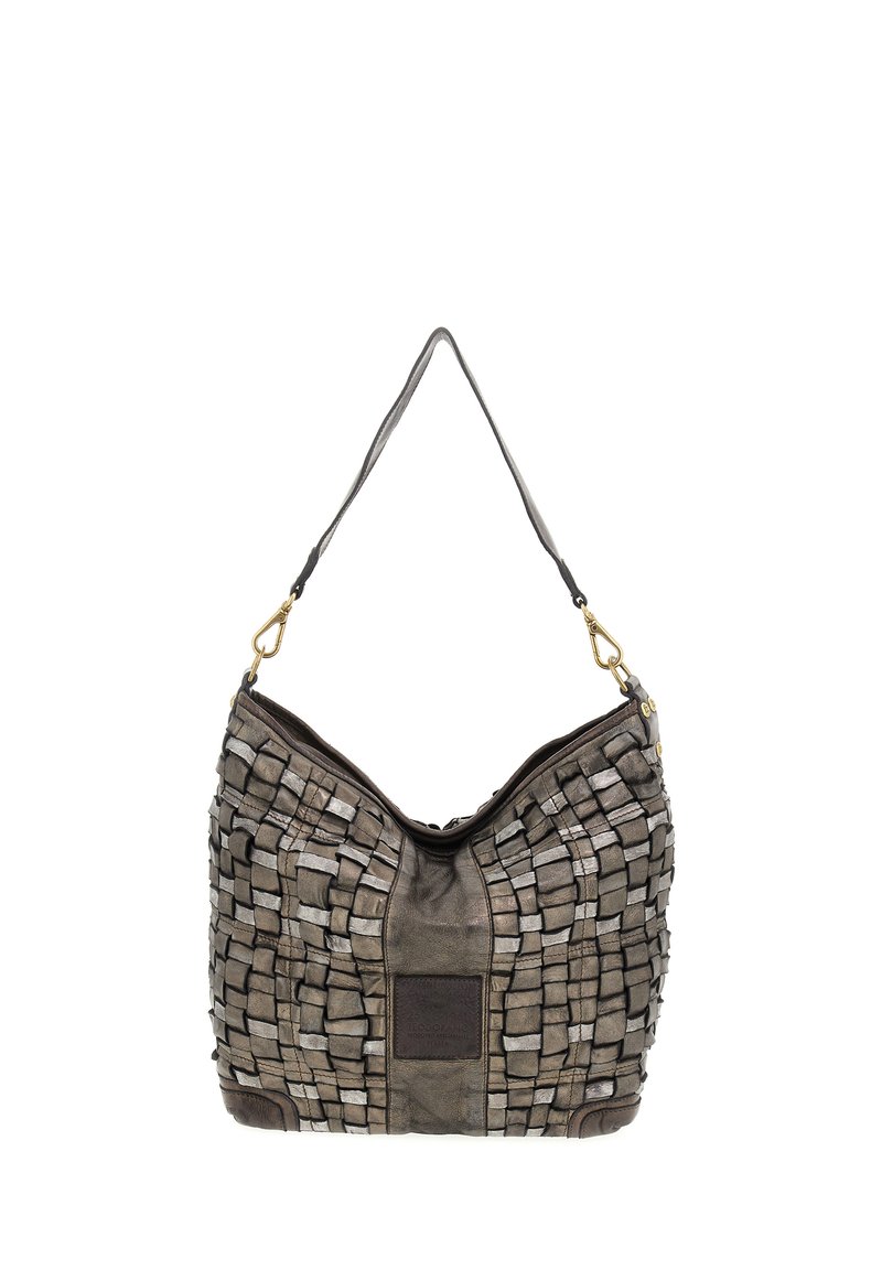 Campomaggi MONOSPALLA EDERA LUX - Borsa a mano - piombo t grigio