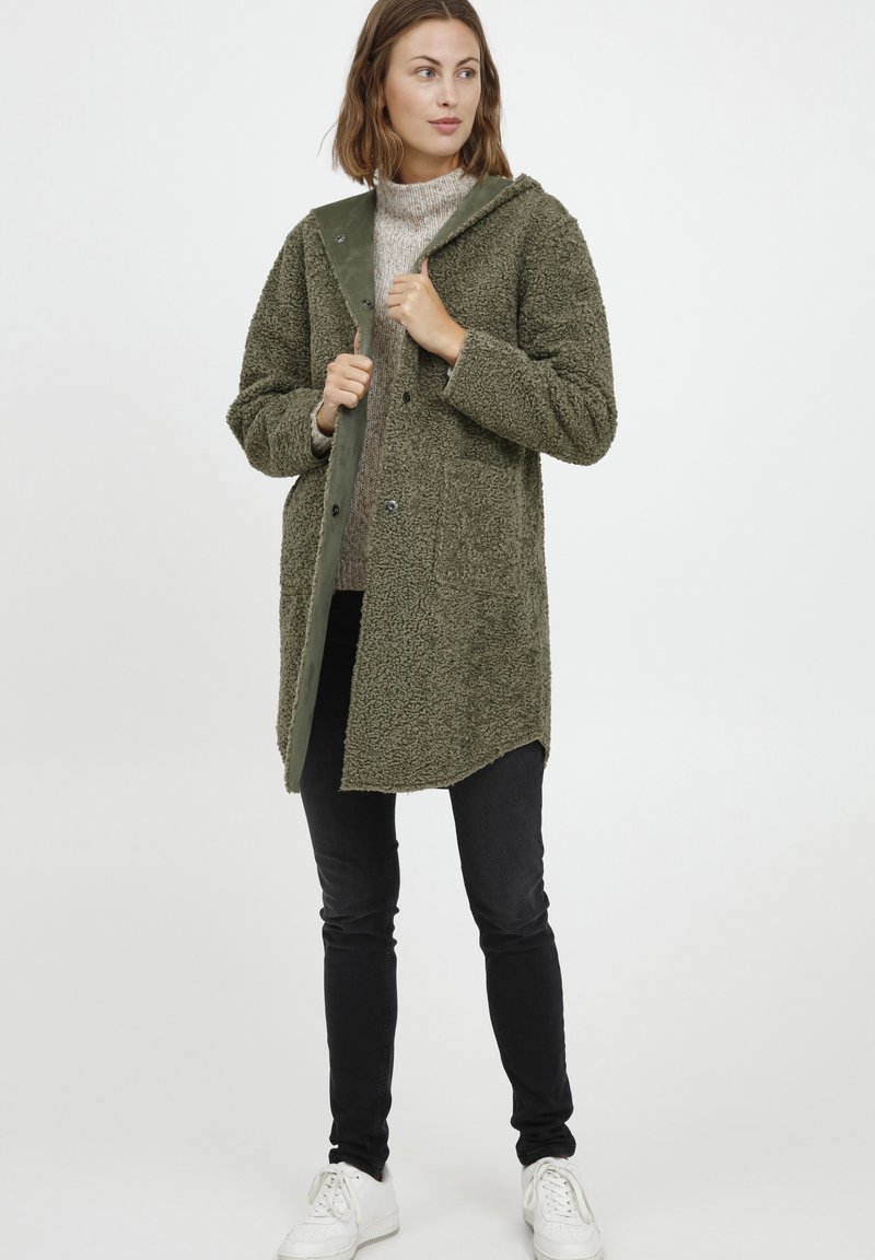 Damen Parkas | Fransa FRCALAM 2 JACKET Wintermantel grey denim - XC37505 Damen Parkas | Fransa FRCALAM 2 JACKET Wintermantel grey denim - XC37505